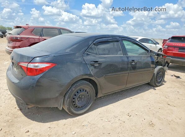 2T1BURHE6GC741688 2016 TOYOTA COROLLA Black Задня права чверть