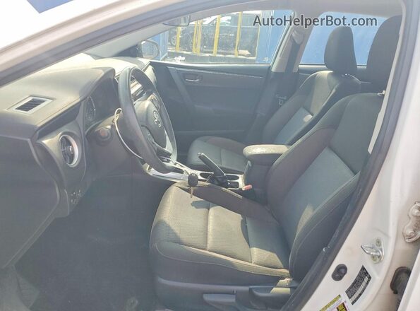 2T1BURHE6HC754037 2017 TOYOTA COROLLA White Widok wnętrza z przodu