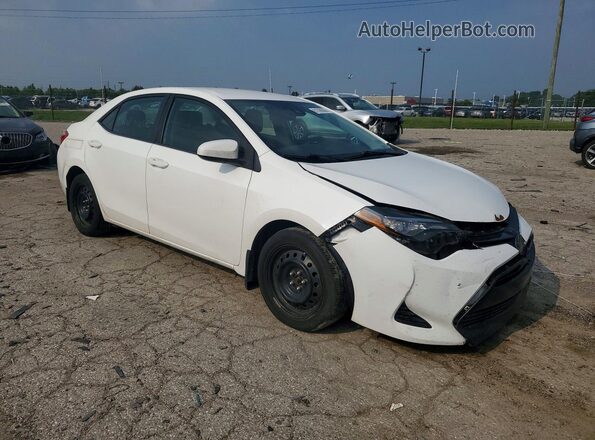 2T1BURHE6HC754037 2017 TOYOTA COROLLA White Przód prawy