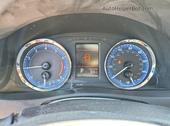 2T1BURHE6HC766186 2017 TOYOTA COROLLA Brown ხელსაწყოთა პანელის ხედი