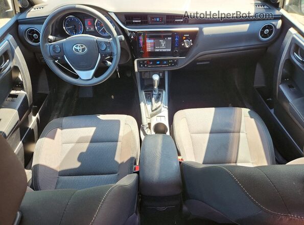 2T1BURHE6HC766186 2017 TOYOTA COROLLA Brown წინა პანელის ხედი