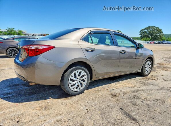 2T1BURHE6HC766186 2017 TOYOTA COROLLA Brown უკანა მარჯვენა
