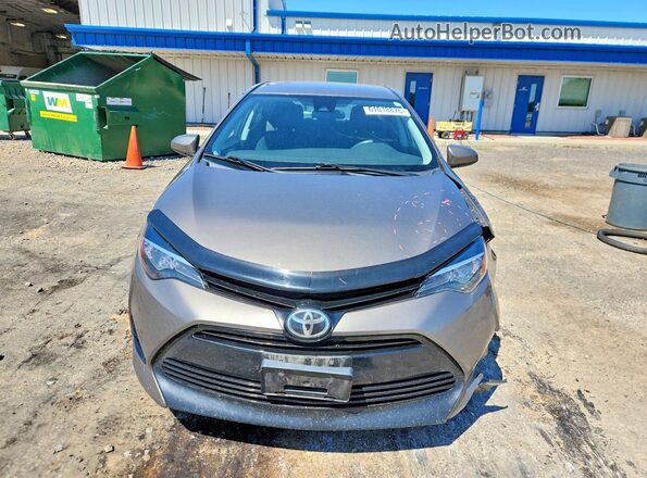 2T1BURHE6HC766186 2017 TOYOTA COROLLA Brown წინა ხედი