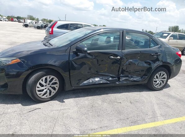 2T1BURHE6HC773168 2017 TOYOTA COROLLA Black წინა ხედი