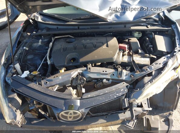 2T1BURHE6HC773400 2017 TOYOTA COROLLA Серый Вид сзади