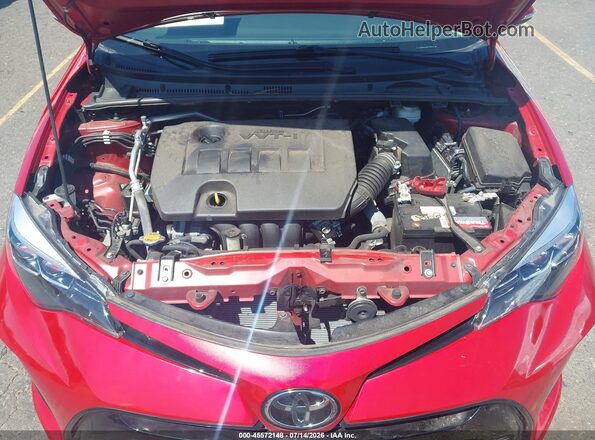 2T1BURHE6HC799415 2017 TOYOTA COROLLA Красный Вид сзади