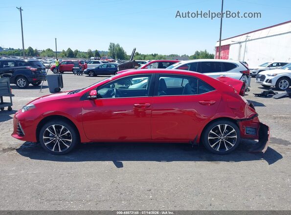 2T1BURHE6HC799415 2017 TOYOTA COROLLA Красный Панорамный вид салона 360°