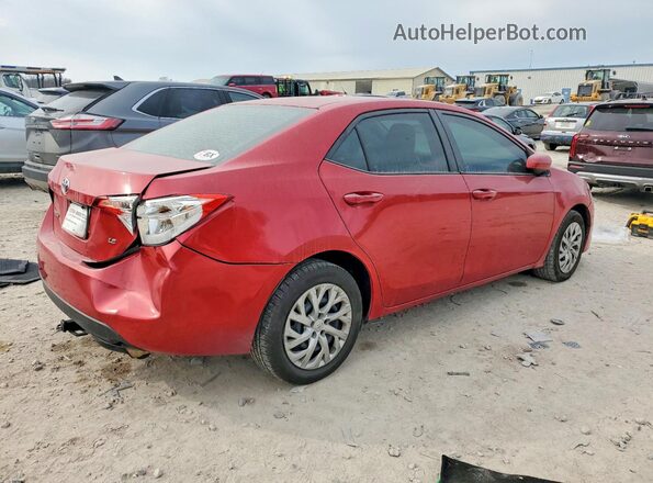 2T1BURHE6HC817217 2017 TOYOTA COROLLA Red უკანა მარჯვენა