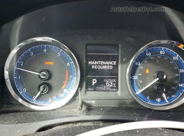 2T1BURHE6HC817217 2017 TOYOTA COROLLA Red ხელსაწყოთა პანელის ხედი