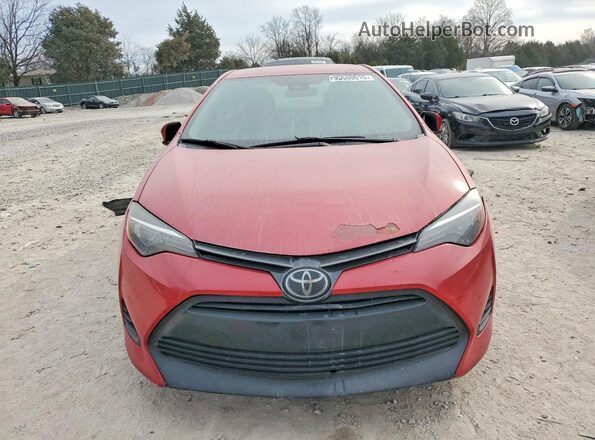 2T1BURHE6HC817217 2017 TOYOTA COROLLA Red წინა ხედი