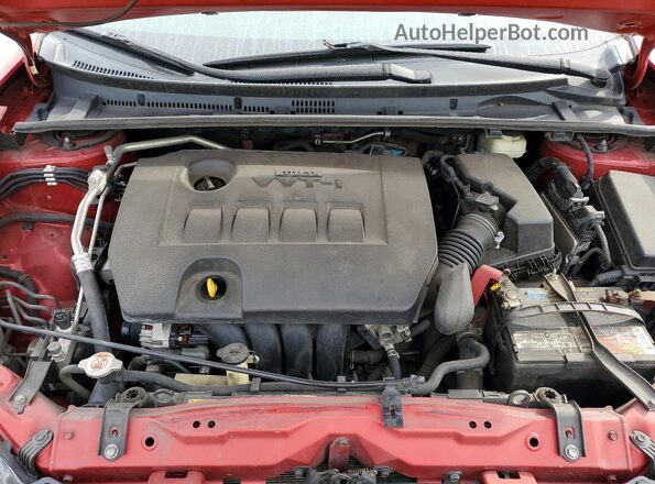2T1BURHE6HC817217 2017 TOYOTA COROLLA Red უკანა სალონის ხედი