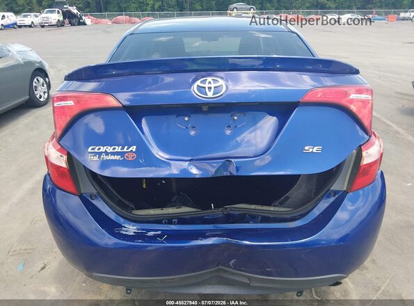 2T1BURHE6HC818979 2017 TOYOTA COROLLA Blue Widok z przodu