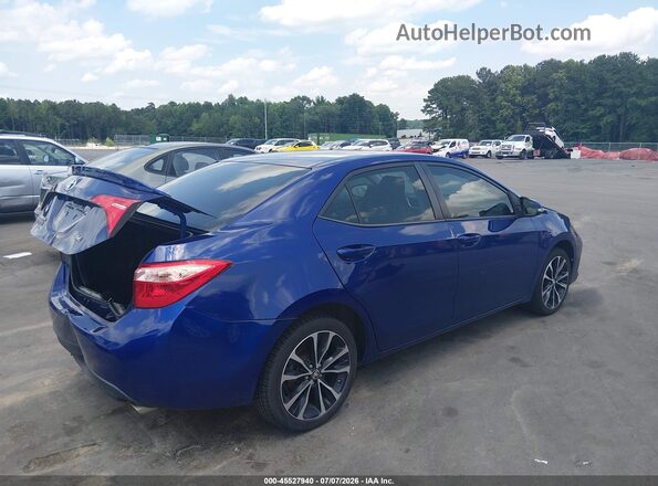2T1BURHE6HC818979 2017 TOYOTA COROLLA Blue Tył prawy