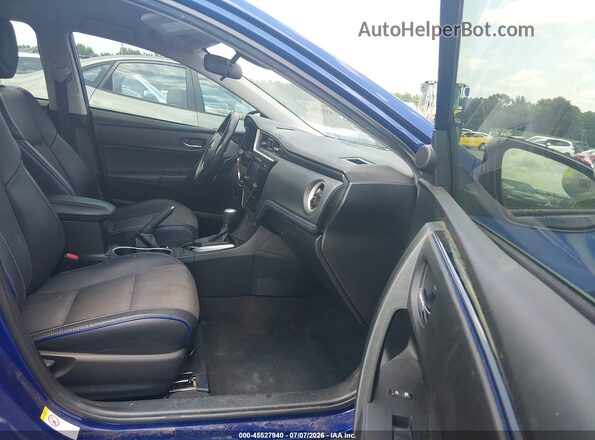 2T1BURHE6HC818979 2017 TOYOTA COROLLA Blue Widok wnętrza z przodu