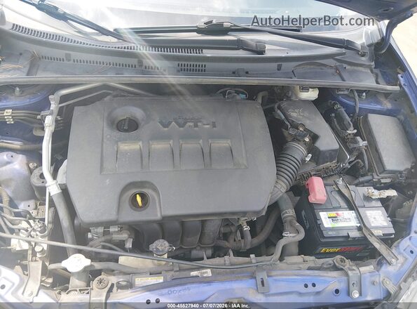 2T1BURHE6HC818979 2017 TOYOTA COROLLA Blue Widok z tyłu