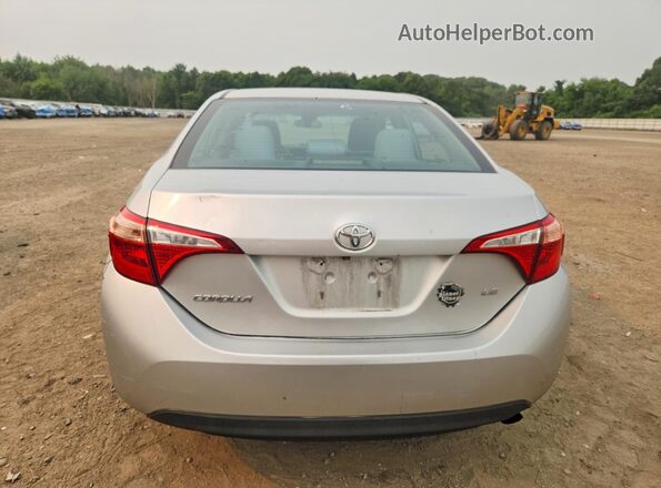 2T1BURHE6HC830226 2017 TOYOTA COROLLA Silver Հետևի տեսք