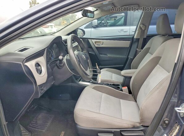 2T1BURHE6HC839010 2017 TOYOTA COROLLA Teal Front interior view