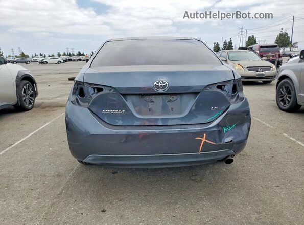 2T1BURHE6HC839010 2017 TOYOTA COROLLA Teal Rear view