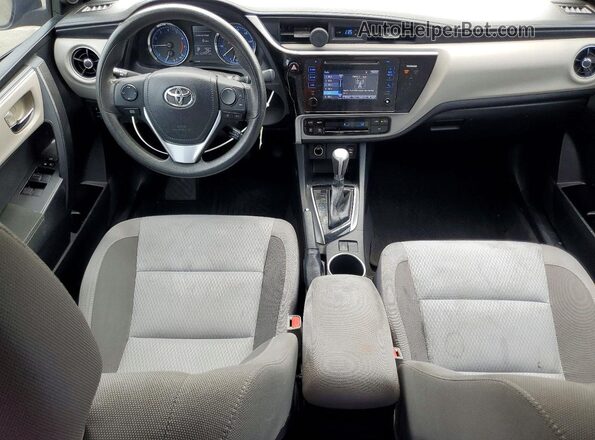 2T1BURHE6HC839010 2017 TOYOTA COROLLA Teal Dashboard view