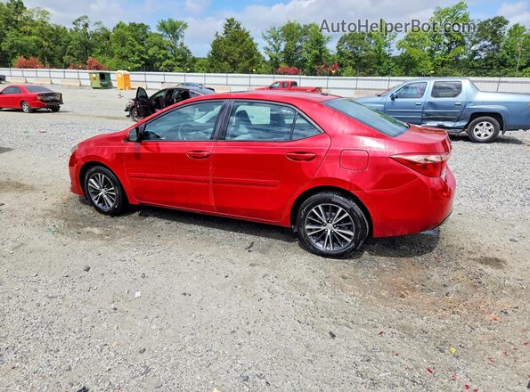 2T1BURHE6HC853344 2017 TOYOTA COROLLA Red Հետևի ձախ