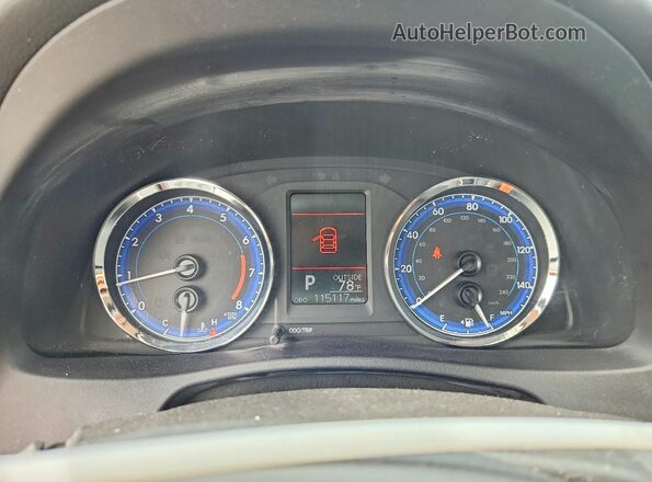 2T1BURHE6HC853344 2017 TOYOTA COROLLA Red Սարքավորումների վահանակի տեսք