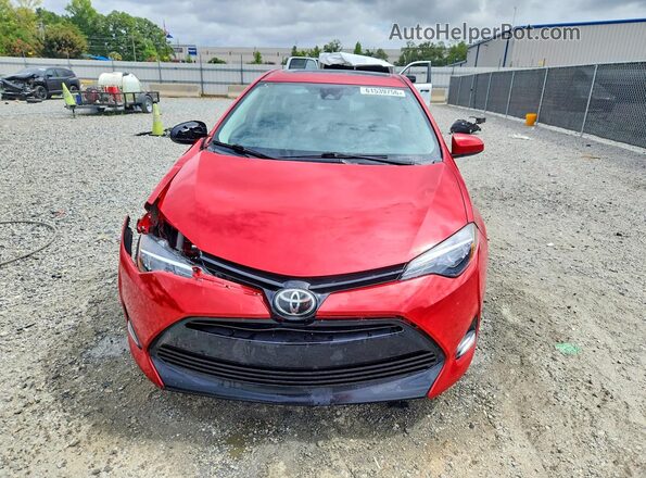 2T1BURHE6HC853344 2017 TOYOTA COROLLA Red Դիմացի տեսք
