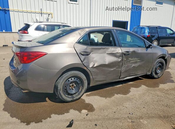 2T1BURHE6HC864456 2017 TOYOTA COROLLA Бежевый Задняя правая четверть