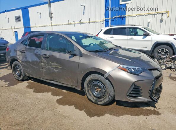 2T1BURHE6HC864456 2017 TOYOTA COROLLA Бежевый Передняя правая четверть