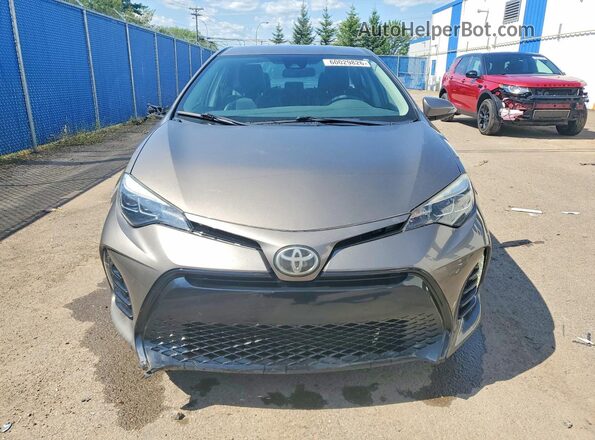 2T1BURHE6HC864456 2017 TOYOTA COROLLA Бежевый Вид спереди