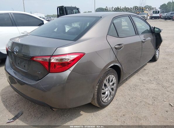 2T1BURHE6HC876512 2017 TOYOTA COROLLA Gray Задня права чверть