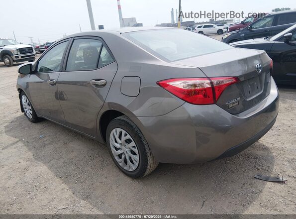 2T1BURHE6HC876512 2017 TOYOTA COROLLA Gray Задня ліва чверть