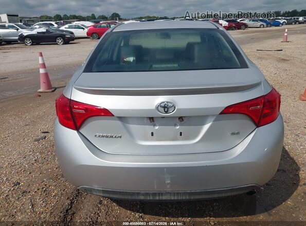 2T1BURHE6HC886599 2017 TOYOTA COROLLA Серебряный 