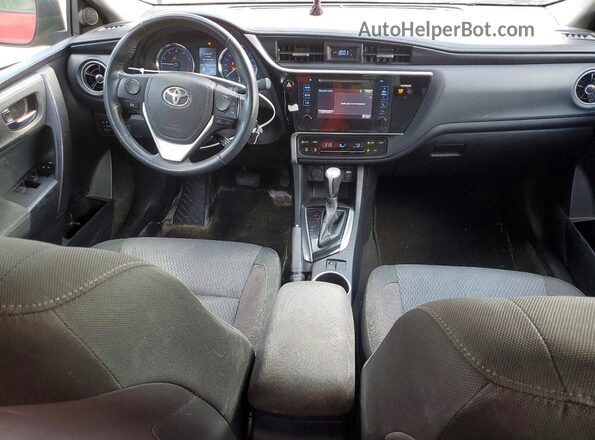 2T1BURHE6HC904213 2017 TOYOTA COROLLA Красный Вид щитка приборов