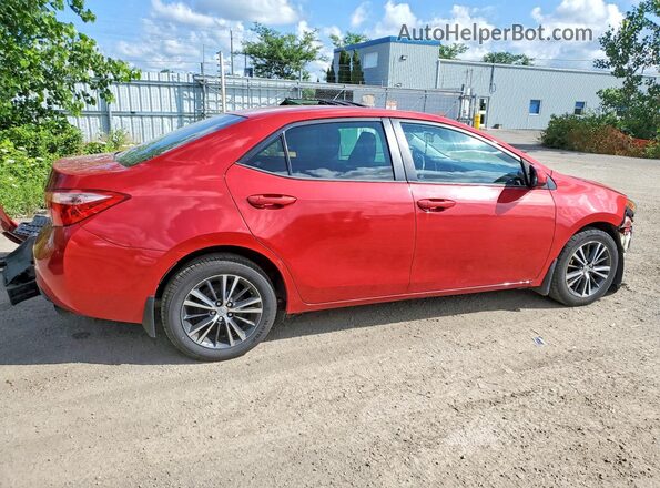 2T1BURHE6HC904213 2017 TOYOTA COROLLA Красный Задняя правая четверть