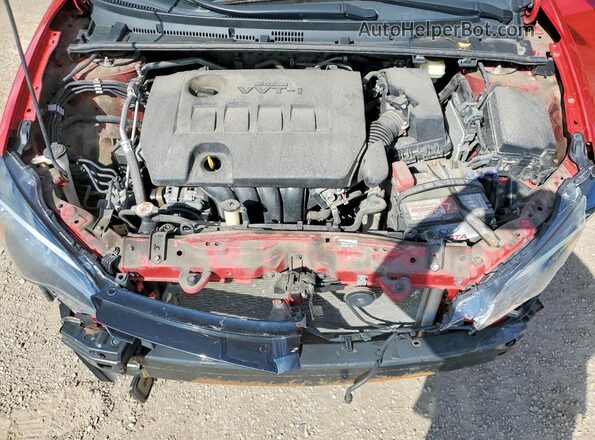 2T1BURHE6HC904213 2017 TOYOTA COROLLA Красный Вид подкапотного пространства