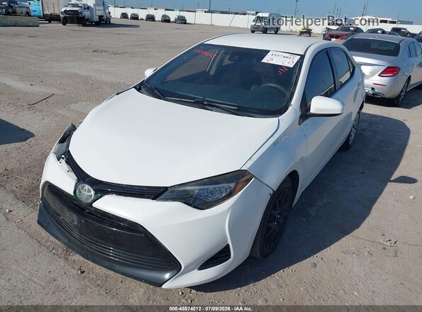 2T1BURHE6HC927944 2017 TOYOTA COROLLA White Передня ліва чверть