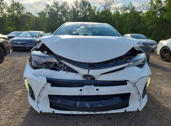 2T1BURHE6HC936465 2017 TOYOTA COROLLA Белый Вид спереди