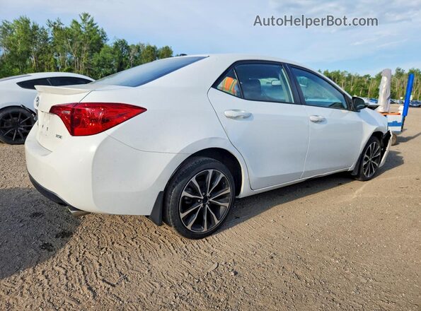 2T1BURHE6HC936465 2017 TOYOTA COROLLA Белый Задняя правая четверть