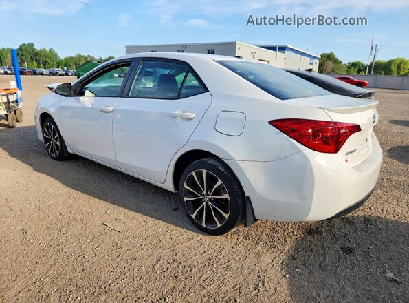 2T1BURHE6HC936465 2017 TOYOTA COROLLA Белый Задняя левая четверть