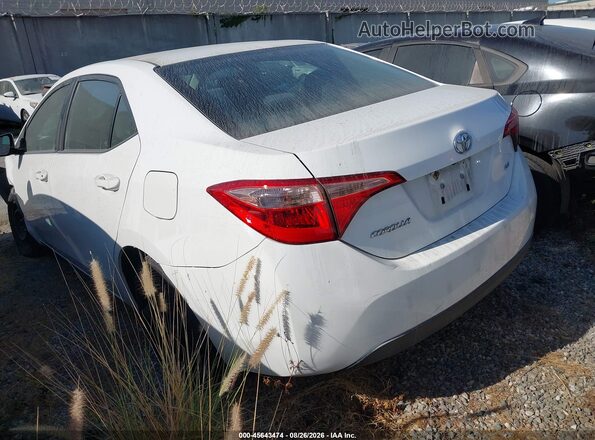 2T1BURHE6HC943433 2017 TOYOTA COROLLA White Tył lewy