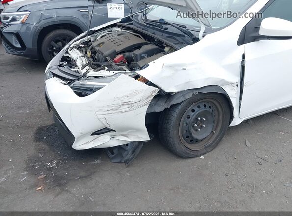 2T1BURHE6HC943433 2017 TOYOTA COROLLA White Widok z przodu