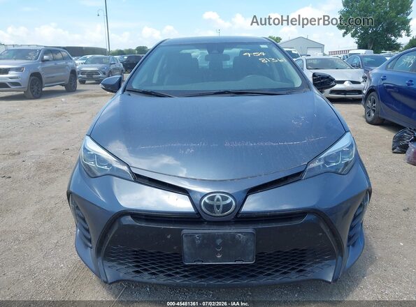 2T1BURHE6HC953508 2017 TOYOTA COROLLA Blue Rear interior view