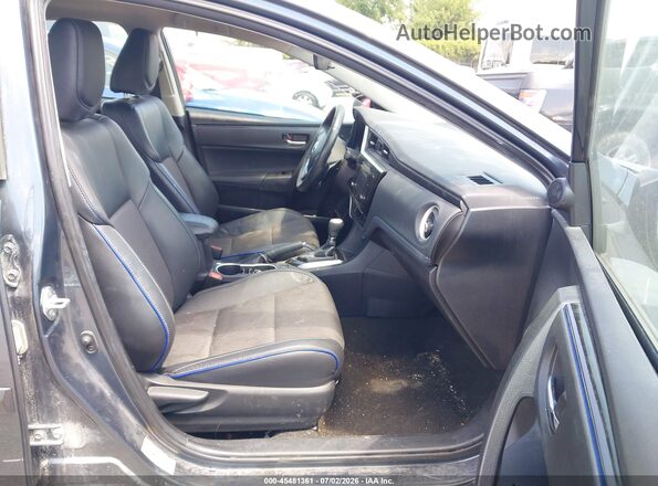 2T1BURHE6HC953508 2017 TOYOTA COROLLA Blue Front interior view