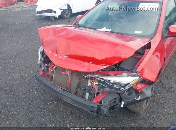 2T1BURHE6JC002554 2018 TOYOTA COROLLA Red Դիմացի տեսք