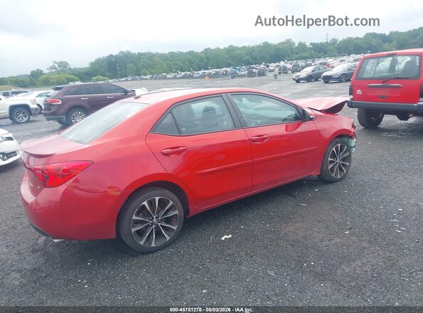 2T1BURHE6JC002554 2018 TOYOTA COROLLA Red Հետևի աջ