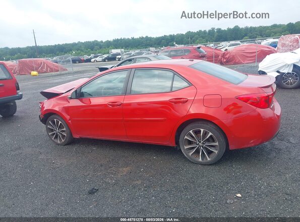 2T1BURHE6JC002554 2018 TOYOTA COROLLA Red Սալոնի 360 աստիճան տեսք