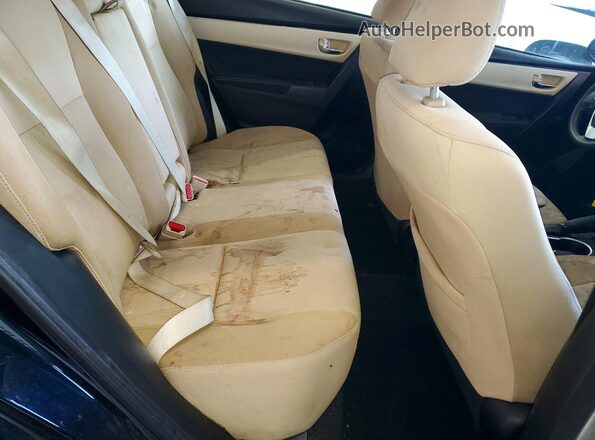 2T1BURHE6JC009309 2018 TOYOTA COROLLA Blue Widok tylnych siedzeń