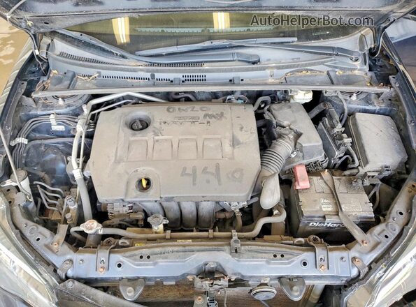 2T1BURHE6JC009309 2018 TOYOTA COROLLA Blue Widok wnętrza z tyłu