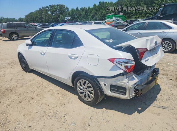 2T1BURHE6JC013070 2018 TOYOTA COROLLA White Rear left