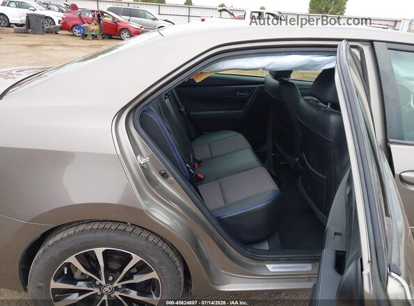 2T1BURHE6JC048403 2018 TOYOTA COROLLA Gray Vista de la etiqueta del VIN